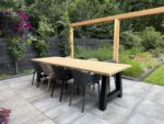 Tuinstoel Ava zwart