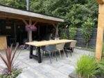 Tuinstoel Ava zwart