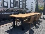 Tuintafel Douglas | A zonder ligger poten | Buitentafel