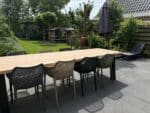Tuintafel Douglas | A zonder ligger poten | Buitentafel