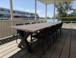 Tuintafel Douglas | X Poten | Buitentafel | 4 tot 12 personen