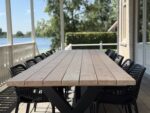 Tuintafel Douglas | X Poten | Buitentafel | 4 tot 12 personen