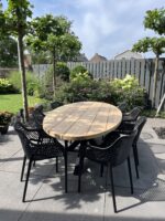 Tuinset 8 personen | 300cm | Ovaal | Iroko