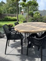 Tuinset 8 personen | 300cm | Ovaal | Iroko