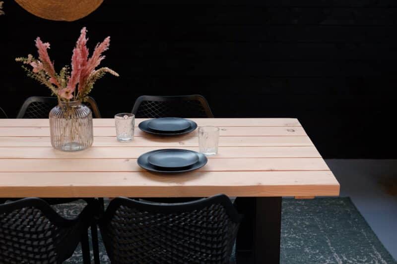 Close up tafel