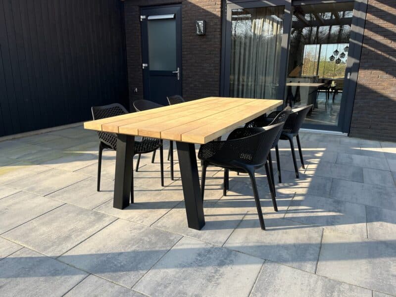 tuintafel iroko 6 personen