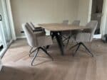Eettafel Noten | Half Ovaal | Stel zelf samen