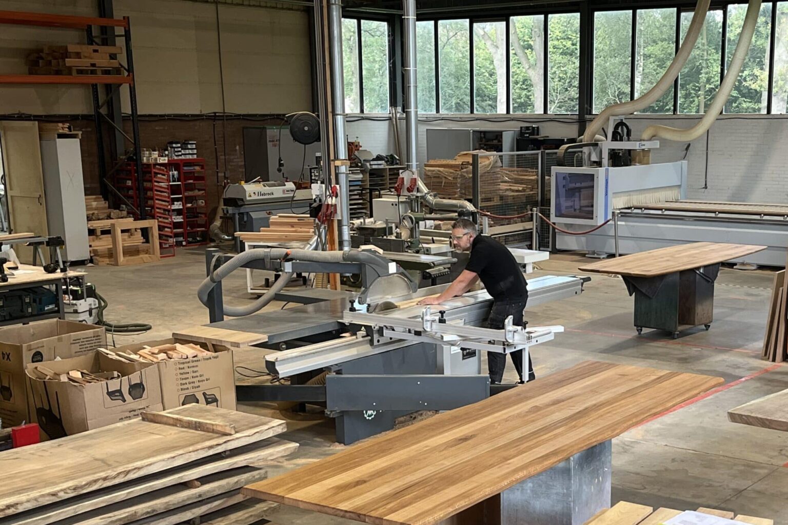 Werkplaats ambacht meubelen