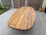 Tuintafel Deens ovaal