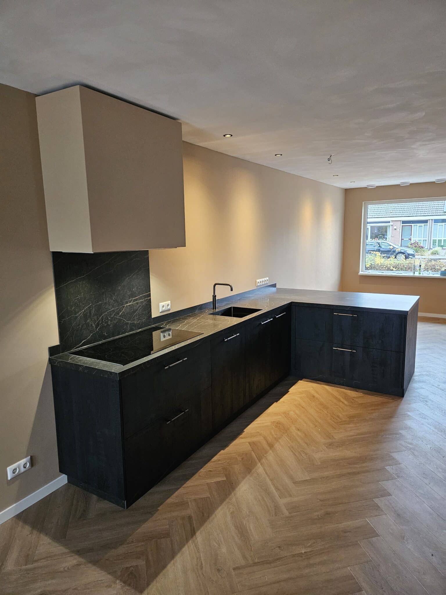 Keuken met bar