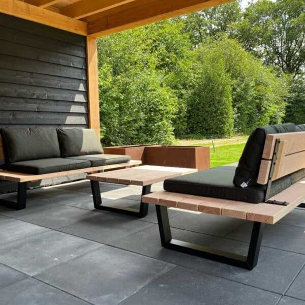 Loungeset voor onder overkapping