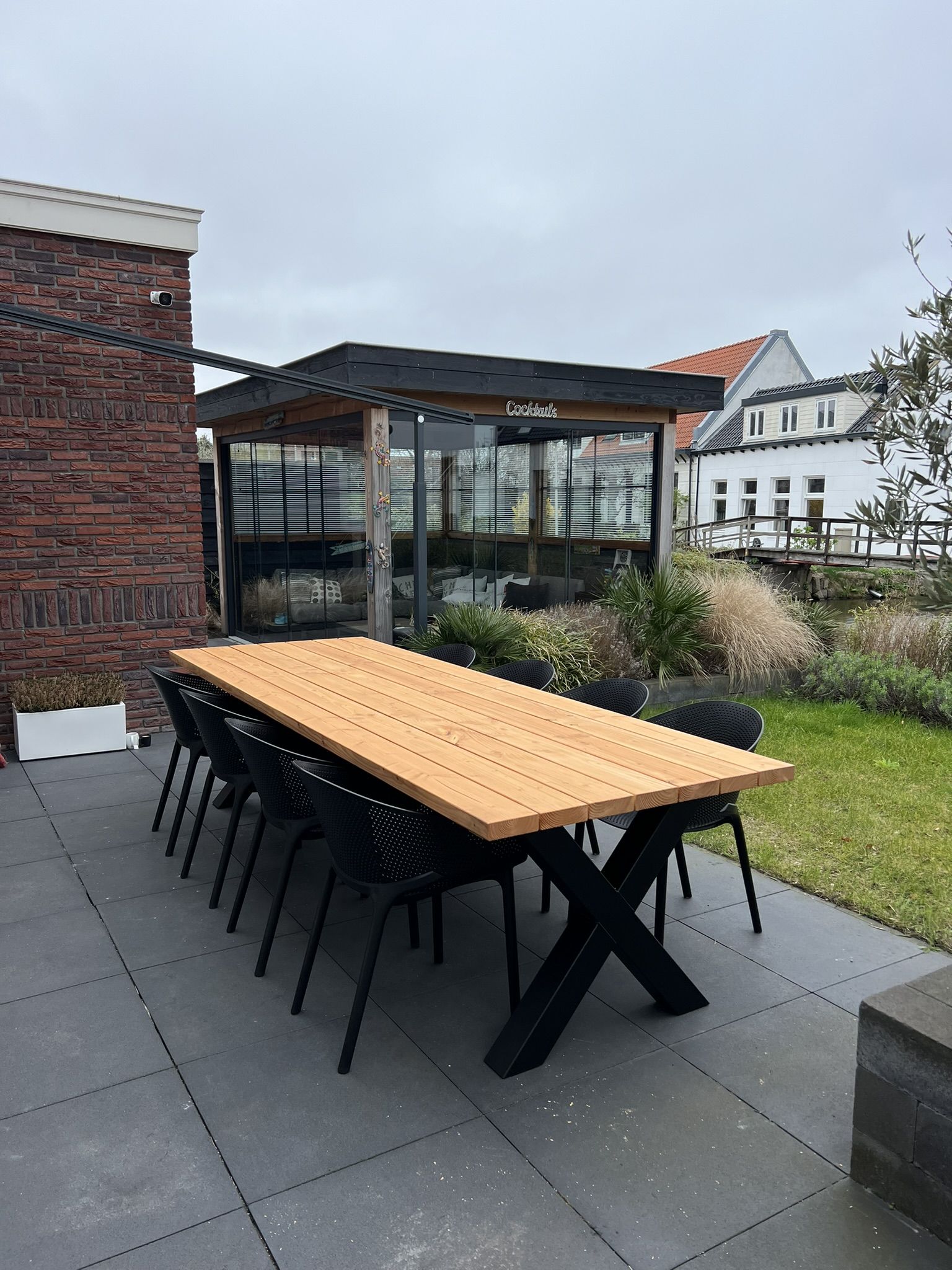 8 persoons tuintafel 300cm