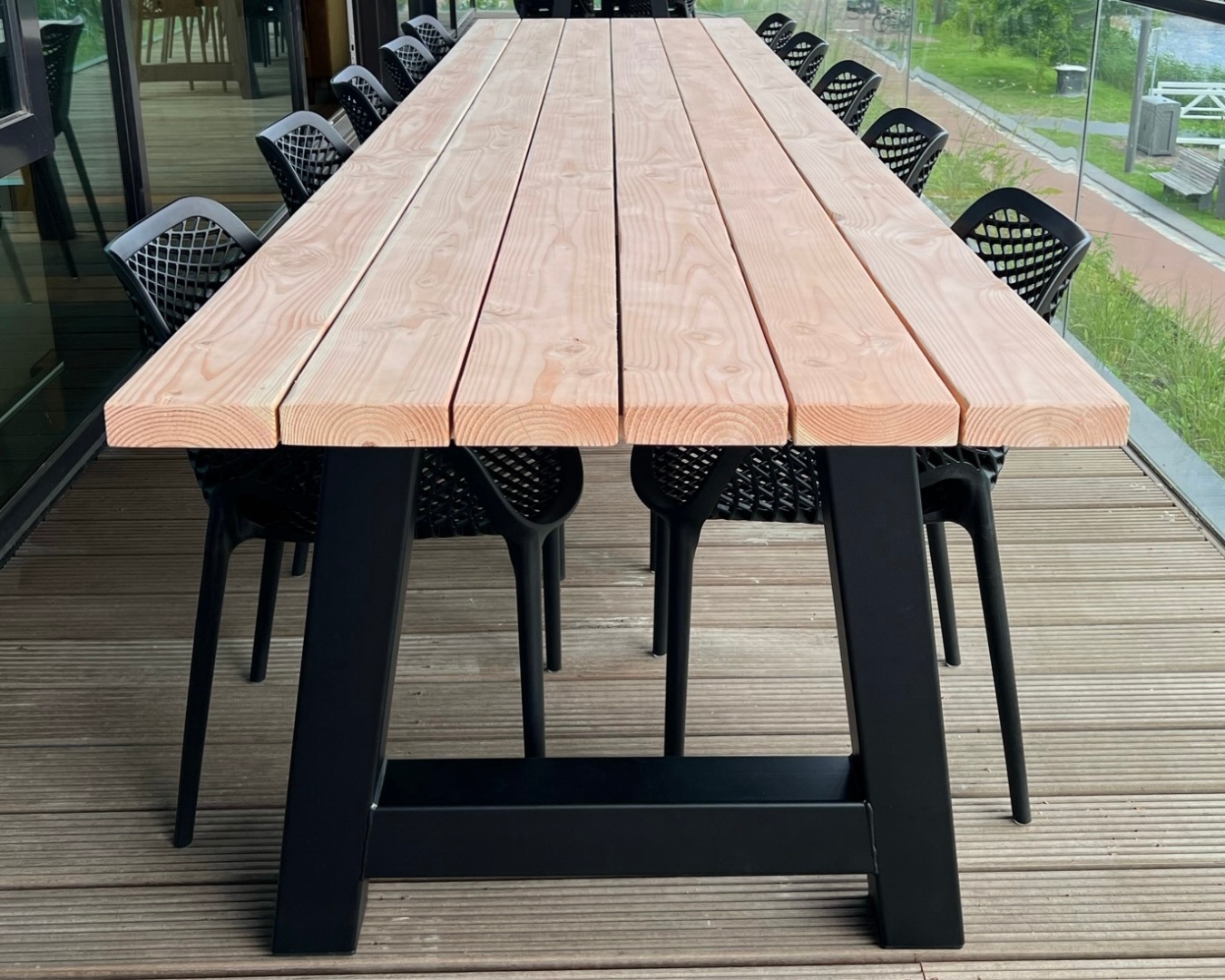 Douglas tuintafel onbehandeld