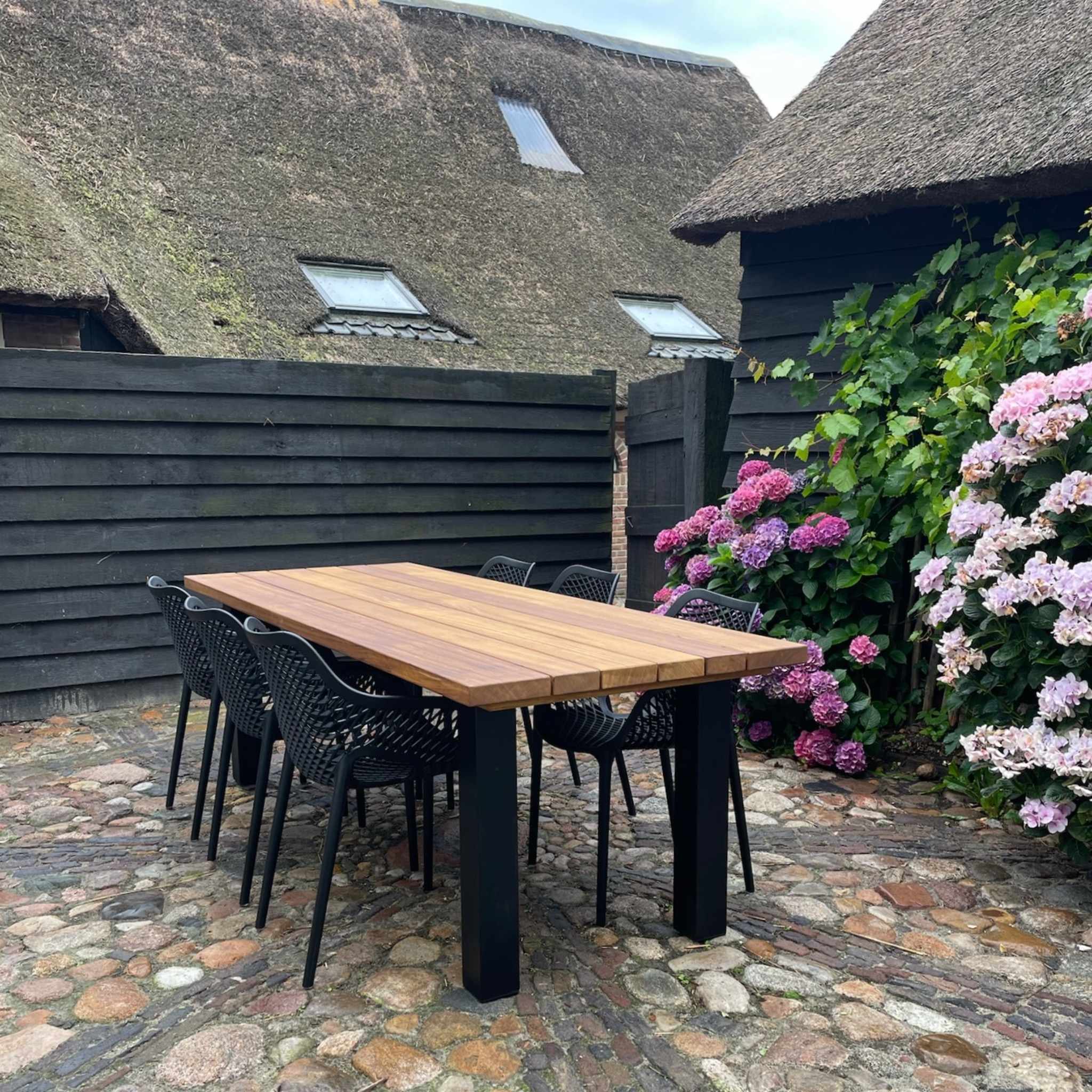 Tuintafel 6 personen hardhout