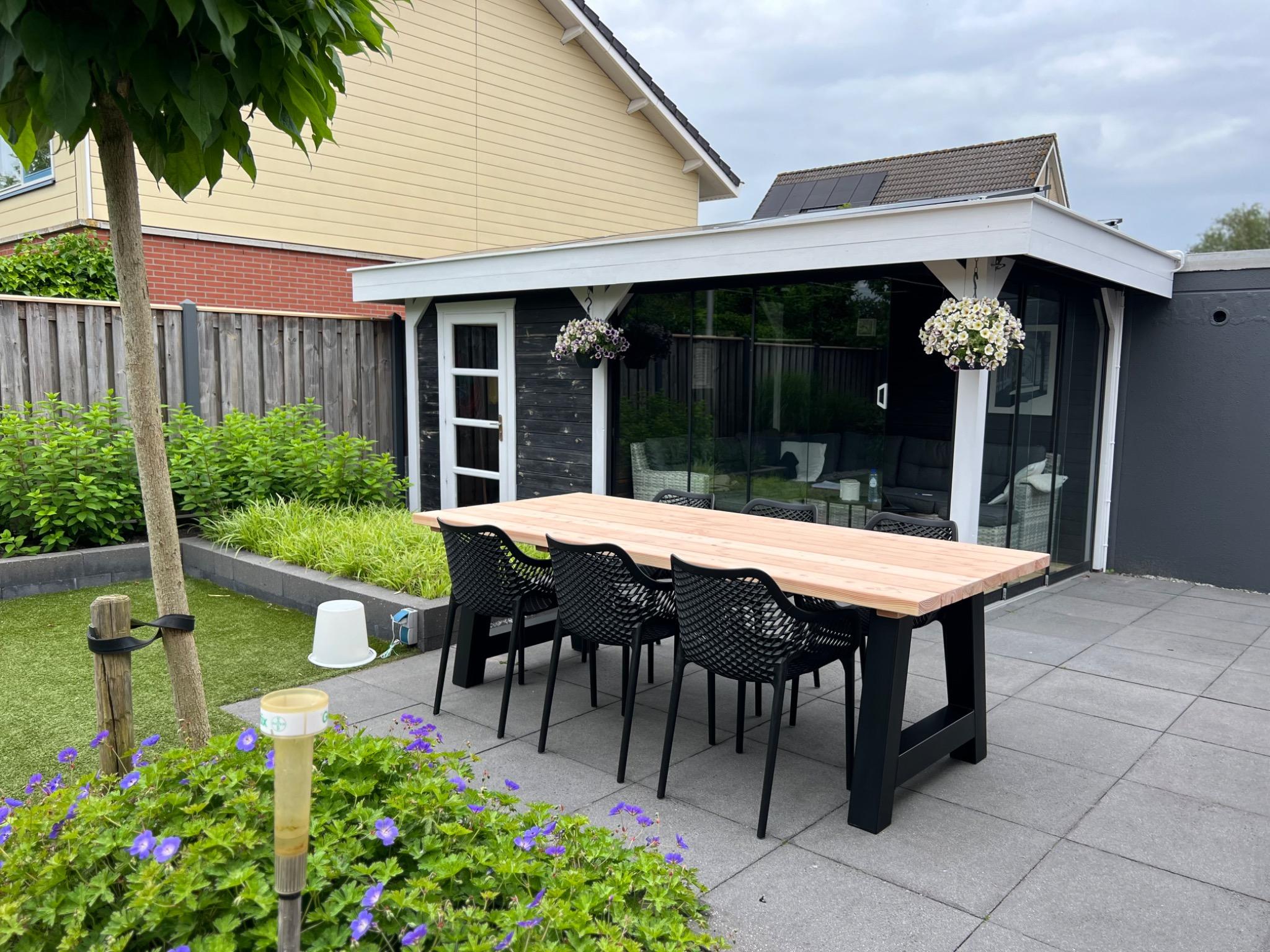 Tuintafel 6 personen tuinstoel Anna 240cm