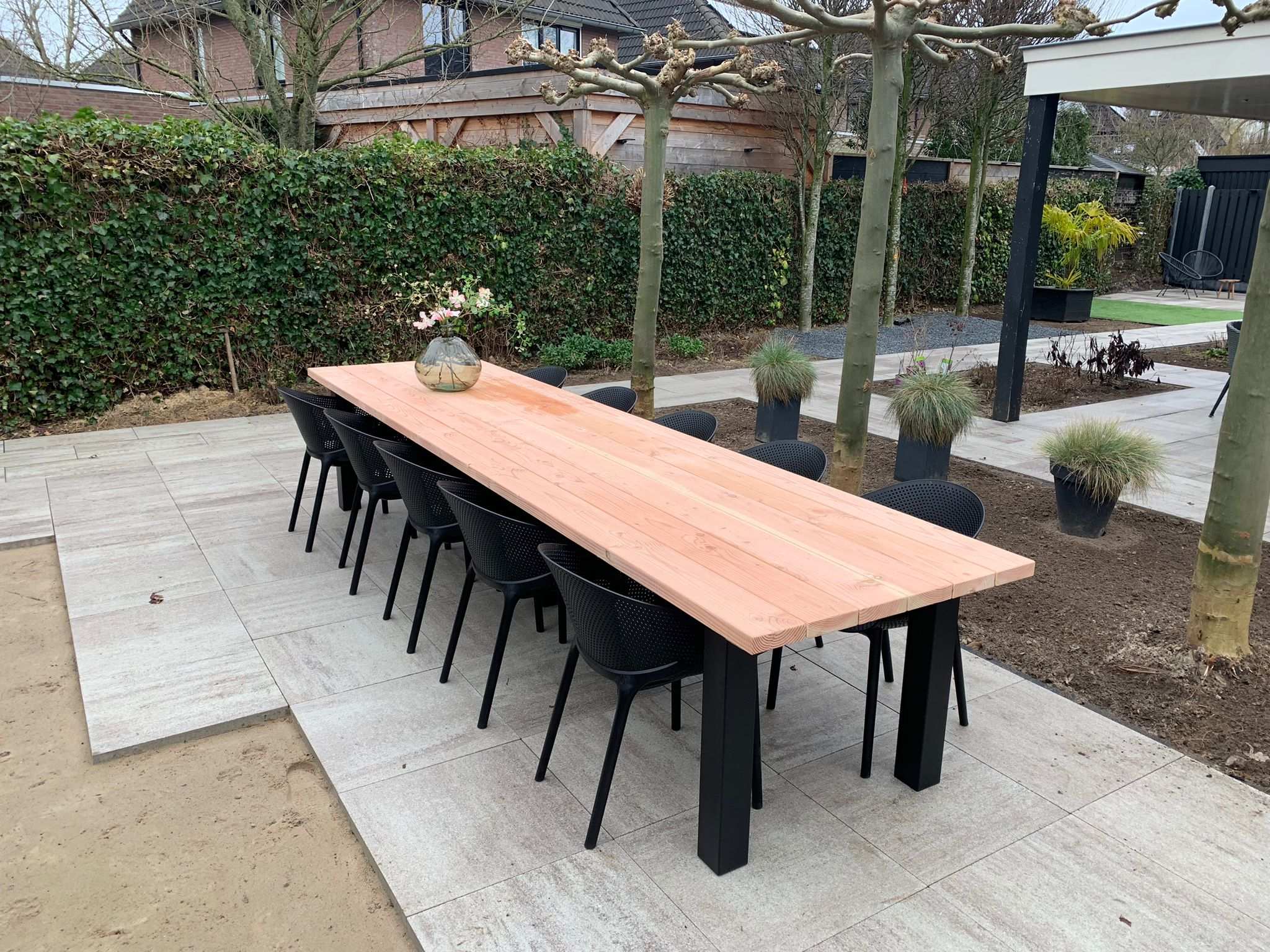 Tuintafel Douglas | Rechte Poten | Buitentafel