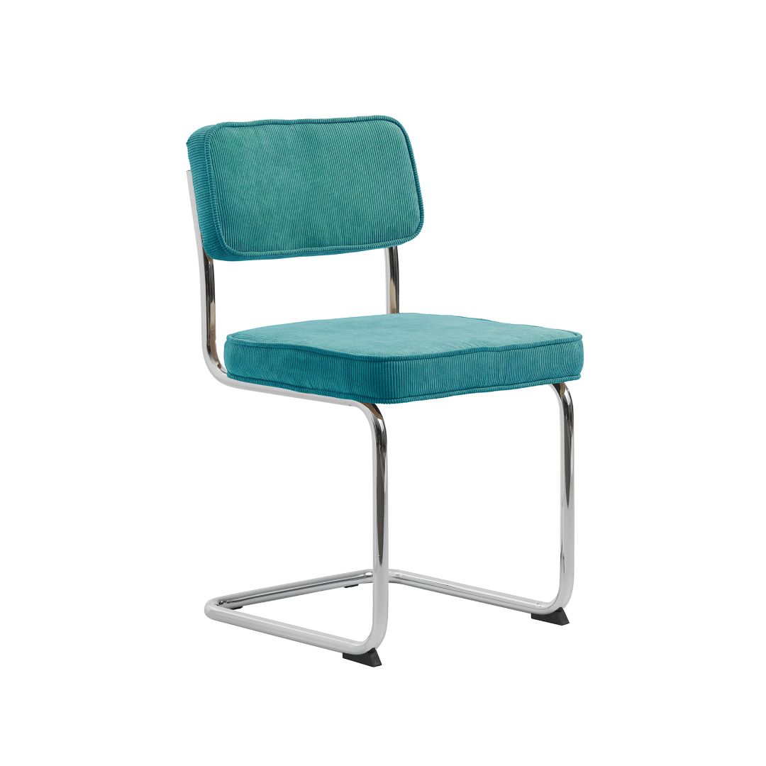 Eetkamerstoel Olivia Rib Blauw (1)