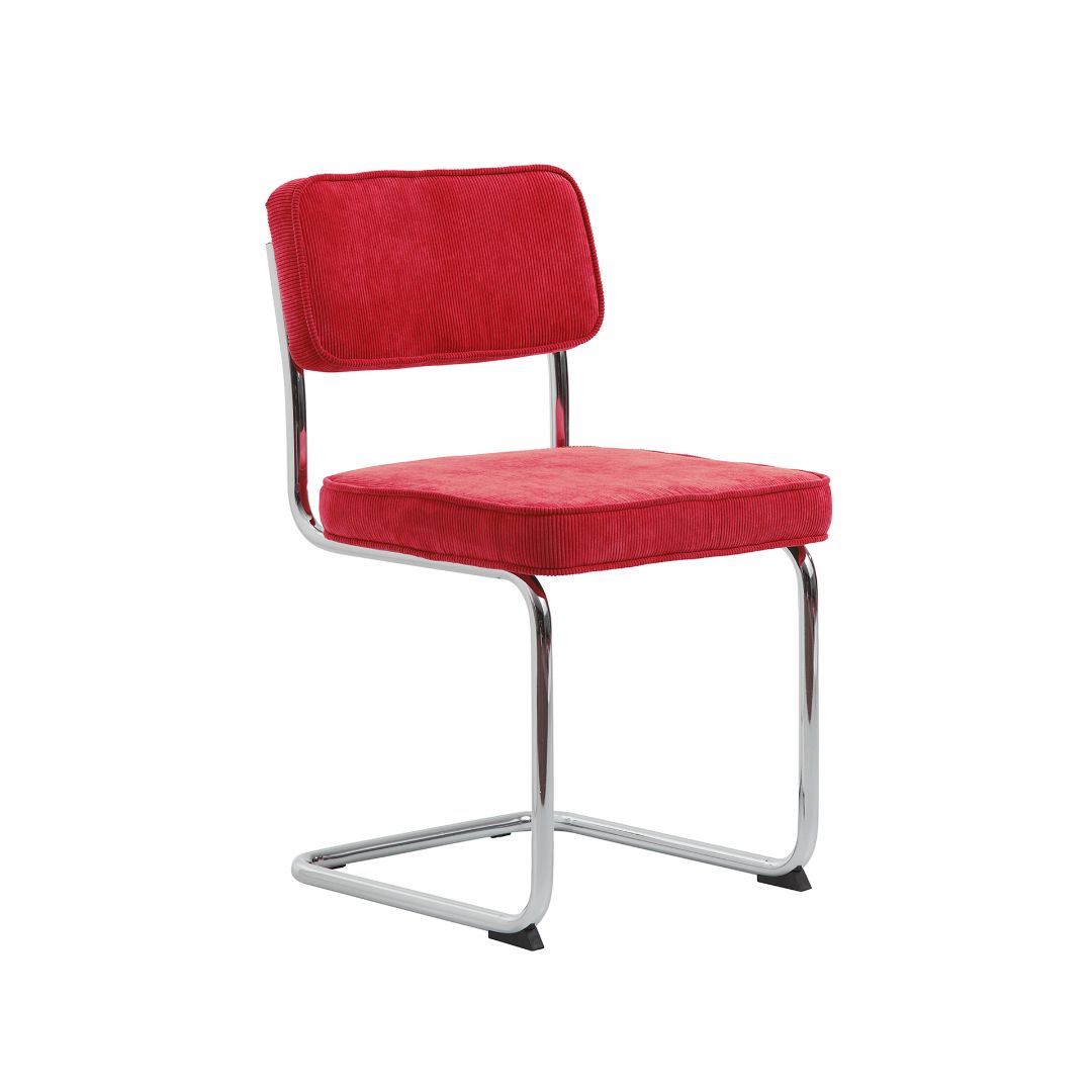 Eetkamerstoel Olivia Rib | Rood
