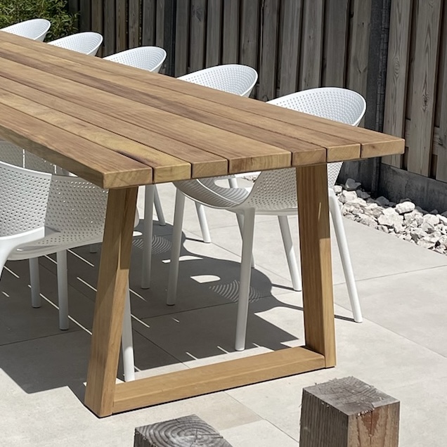Iroko houten poten