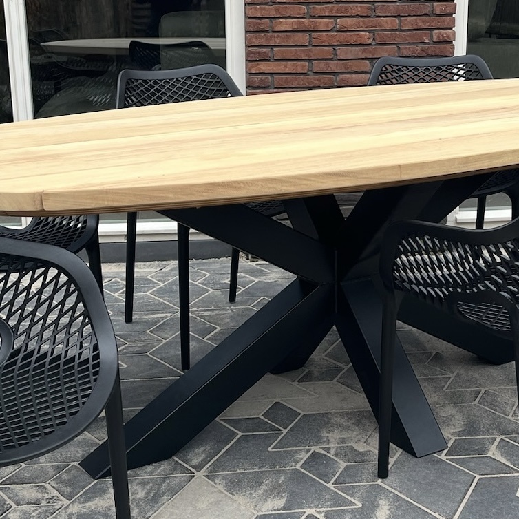 Stalen matrix onderstel