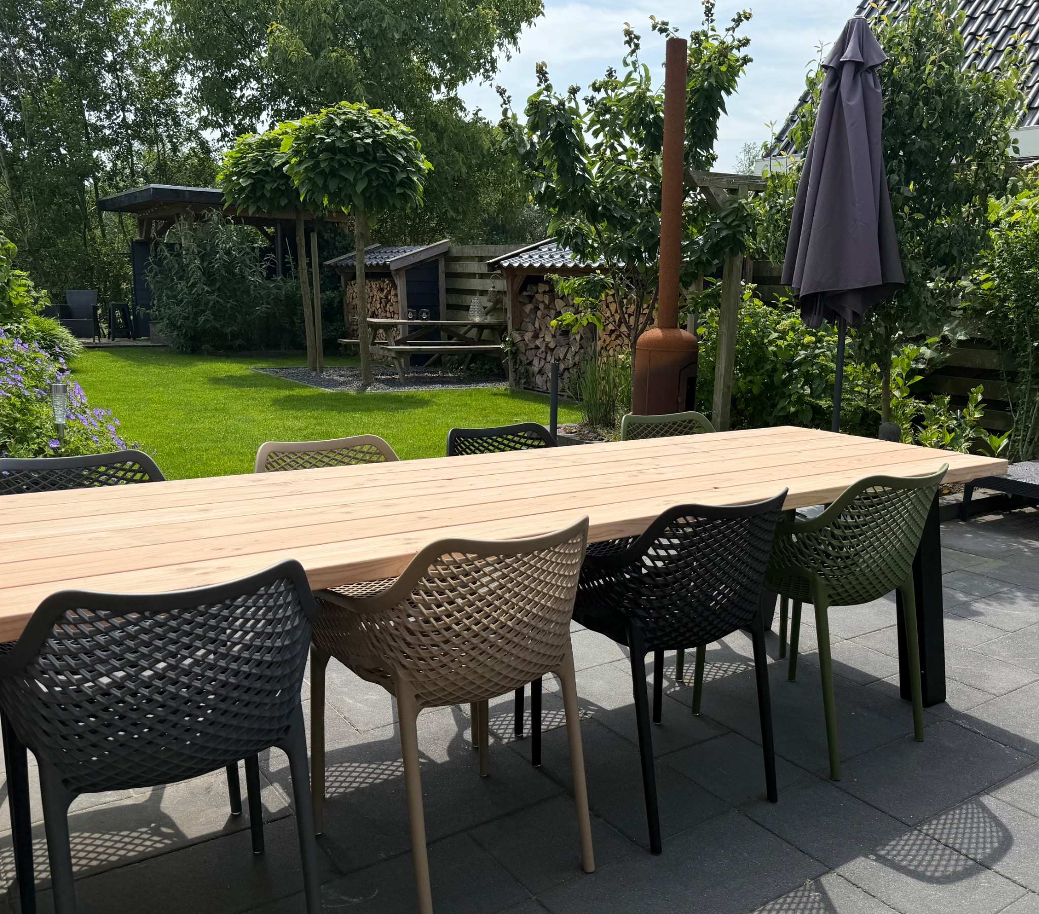 Tuinstoel kleuren douglas tuintafel