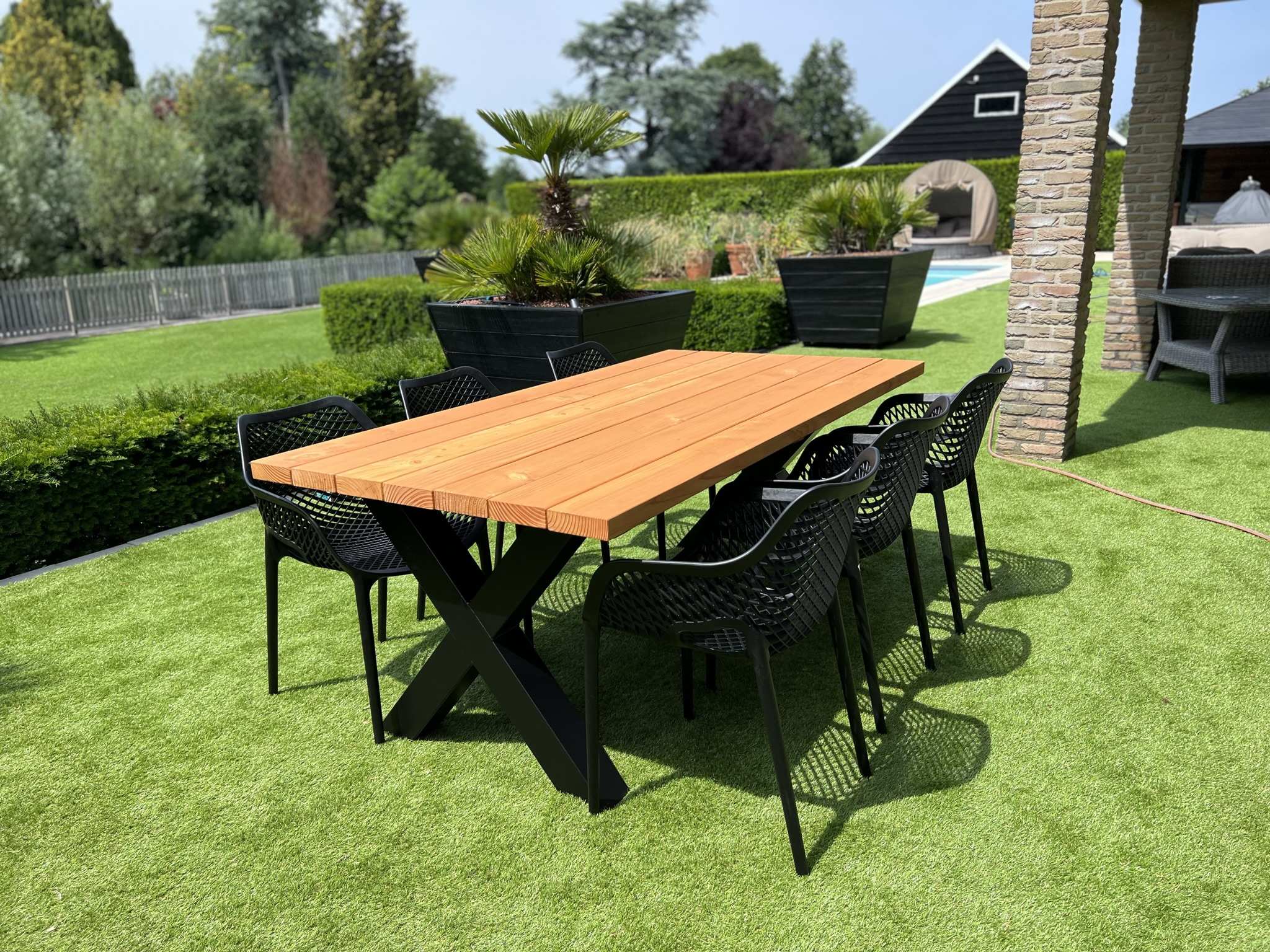Douglas Tuintafel | Rechthoekig | Stel zelf samen