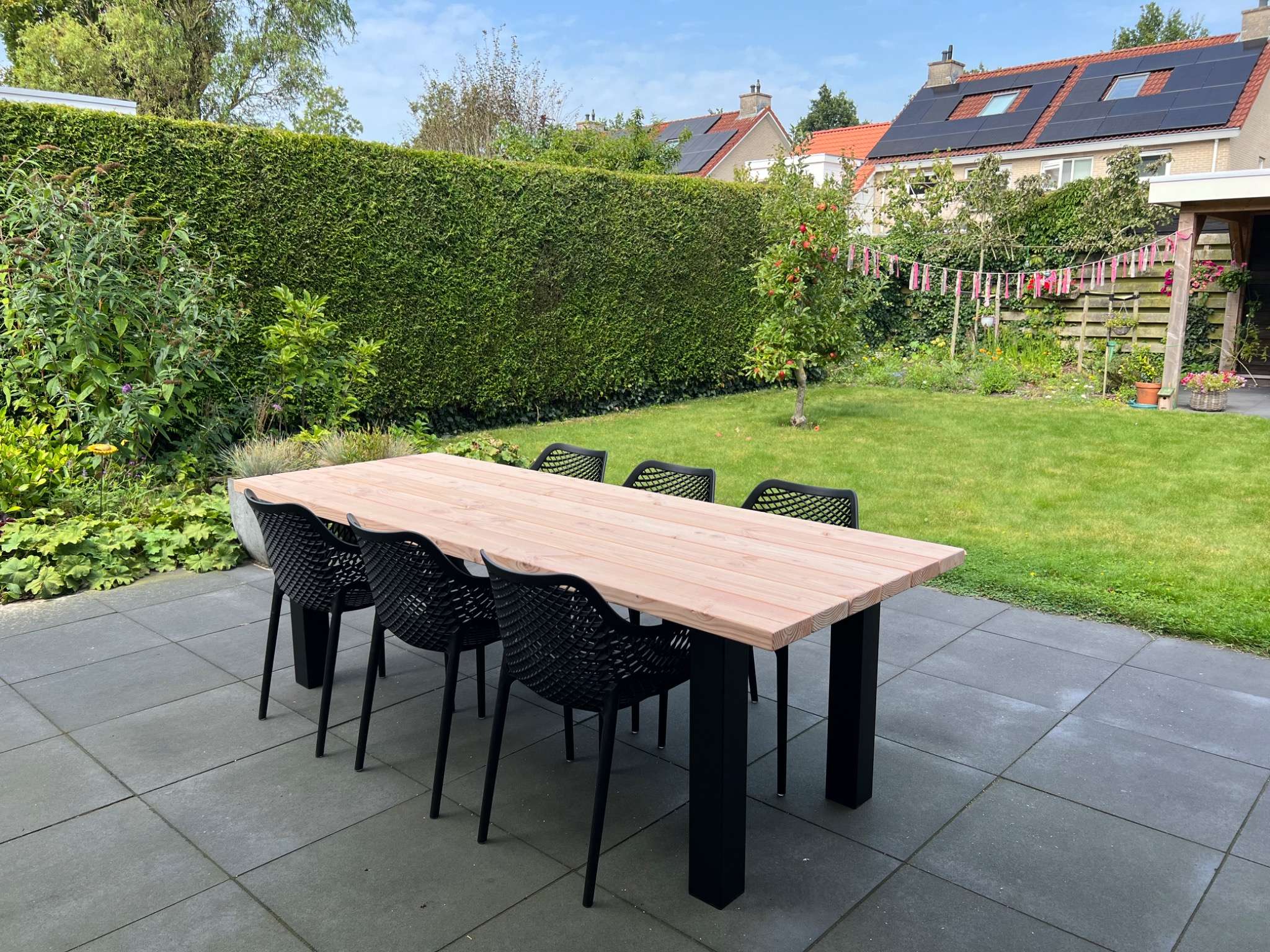 Tuintafel Douglas | Rechte Poten | Buitentafel