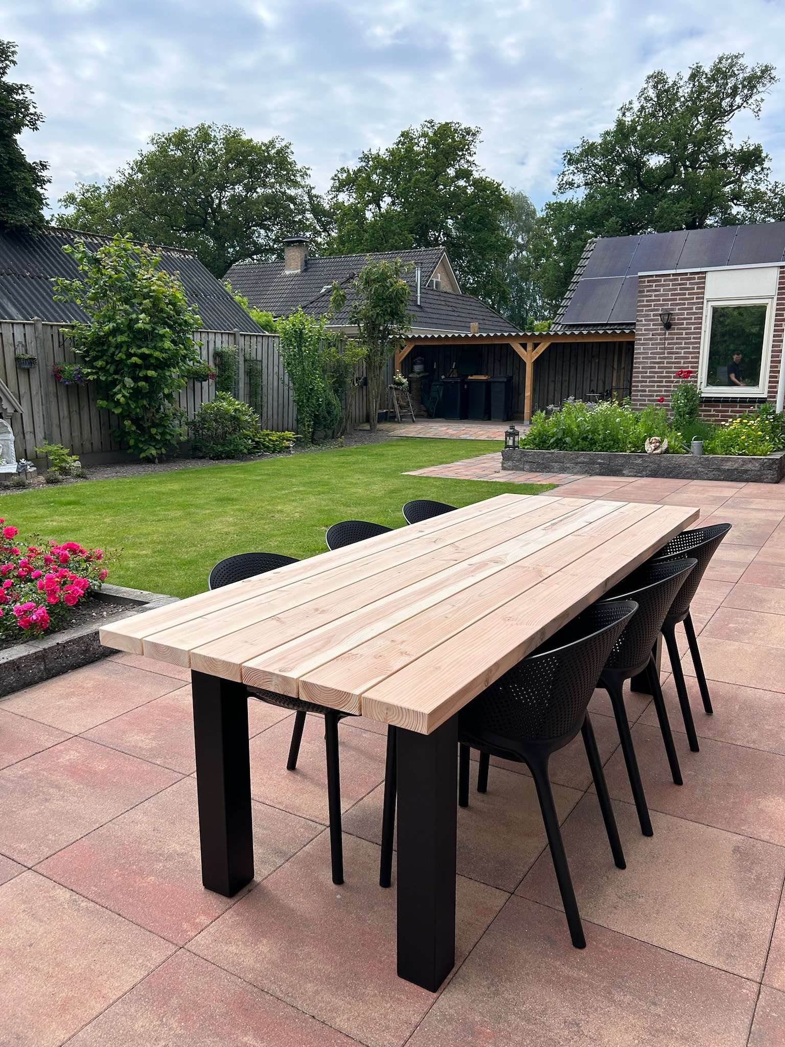 Tuintafel Douglas | Rechte Poten | Buitentafel