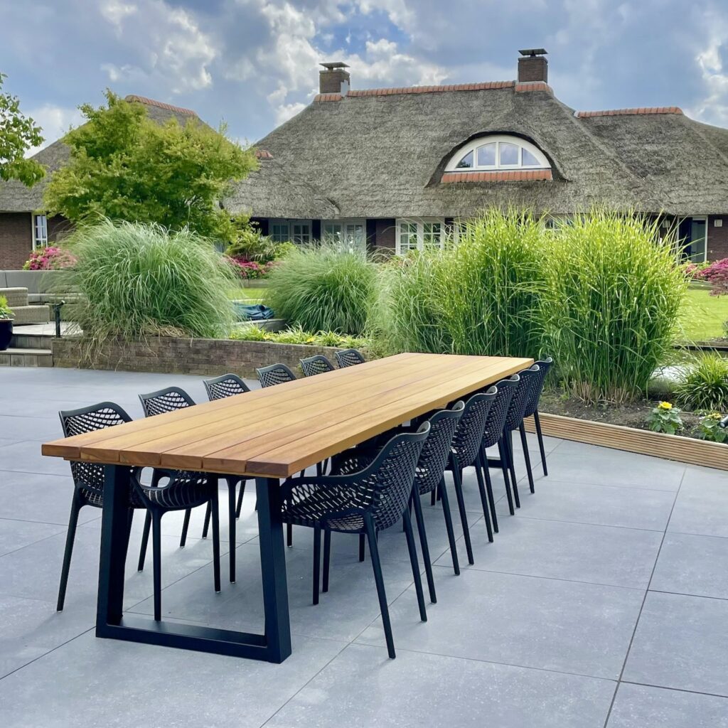 Tuintafel Iroko Tuinset hardhout hoofdfoto