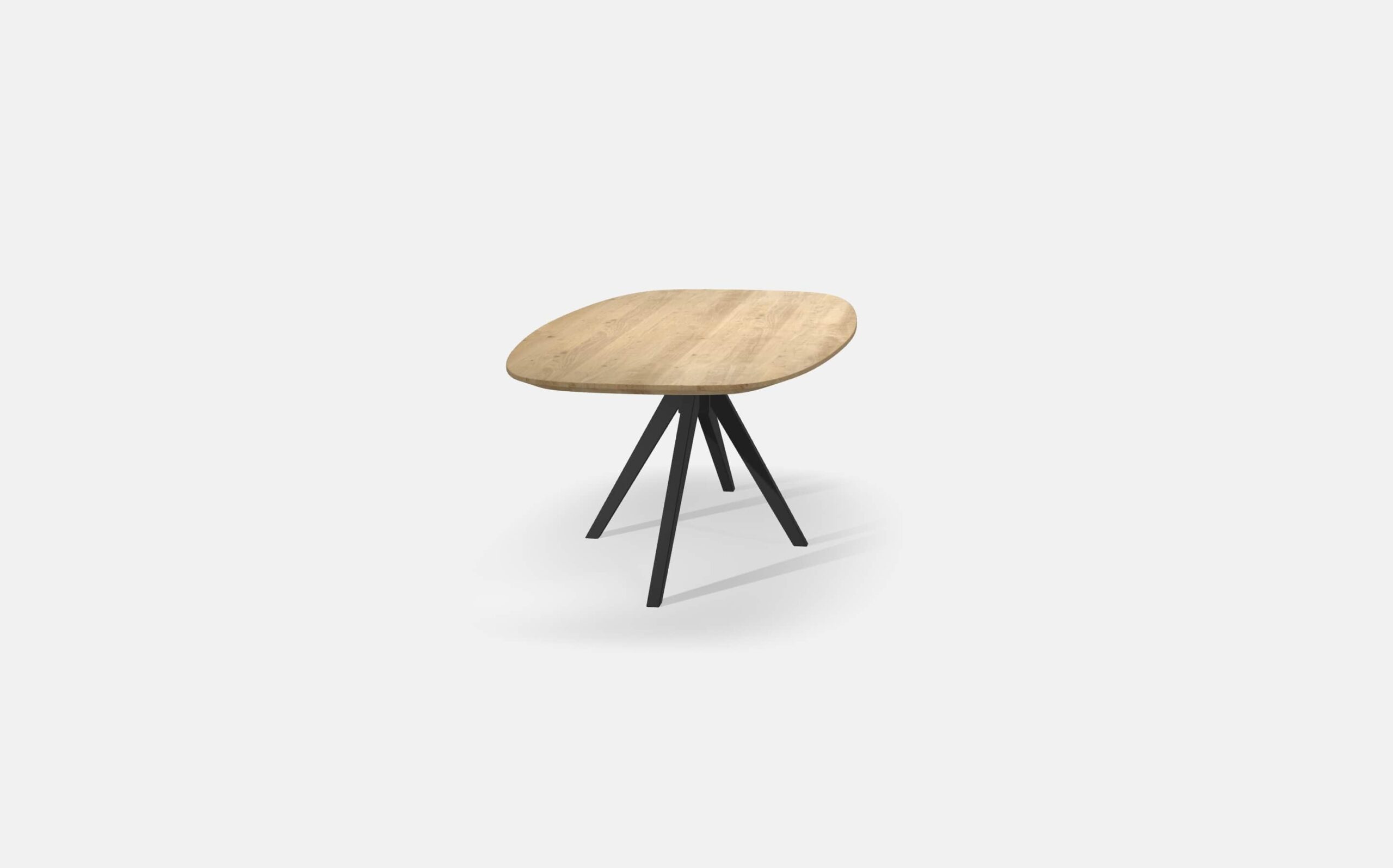 Eettafel Deens Ovaal Eiken Matrix Taps 200cm3