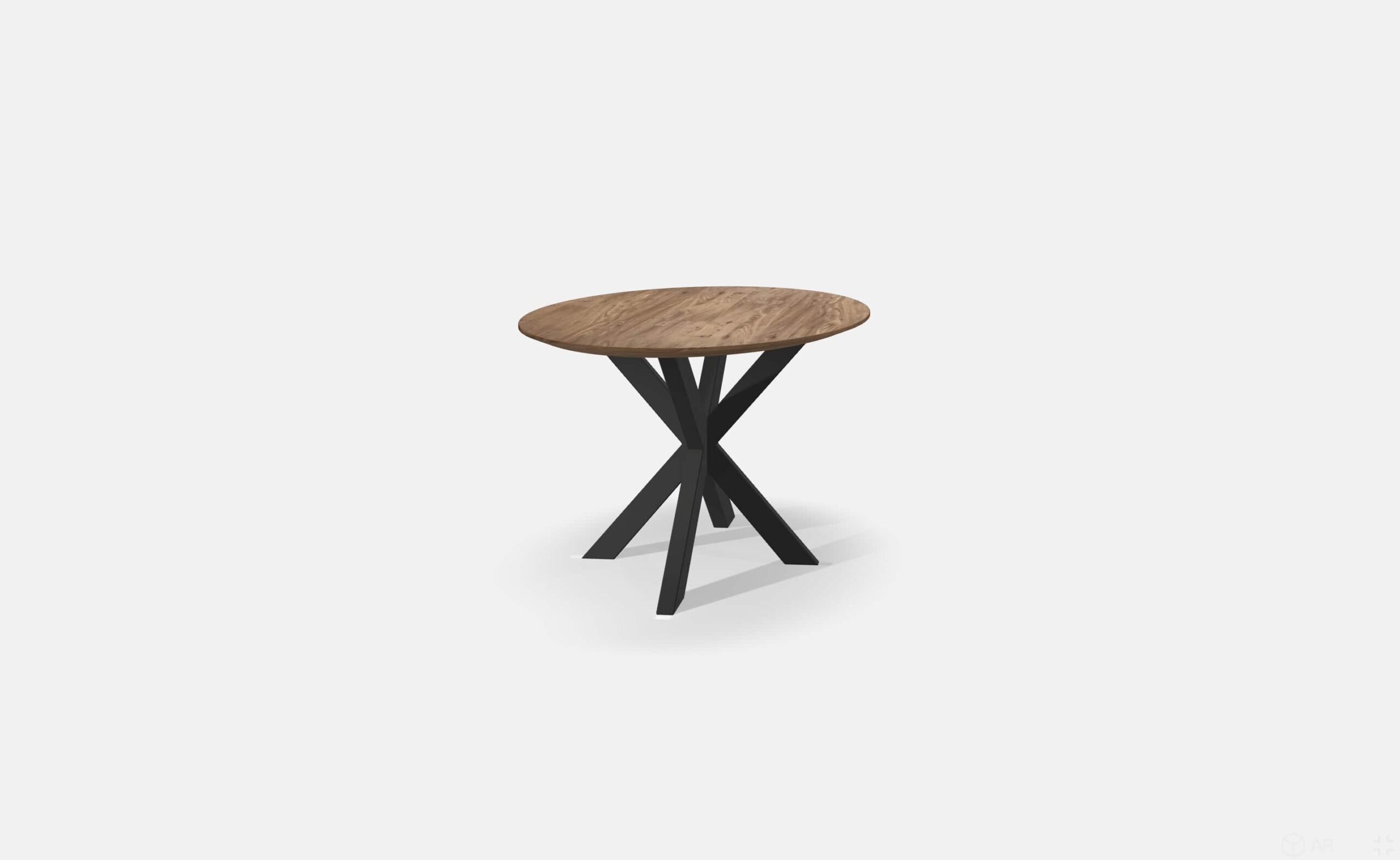 Eettafel Ovaal Noten Matrix 200cm3
