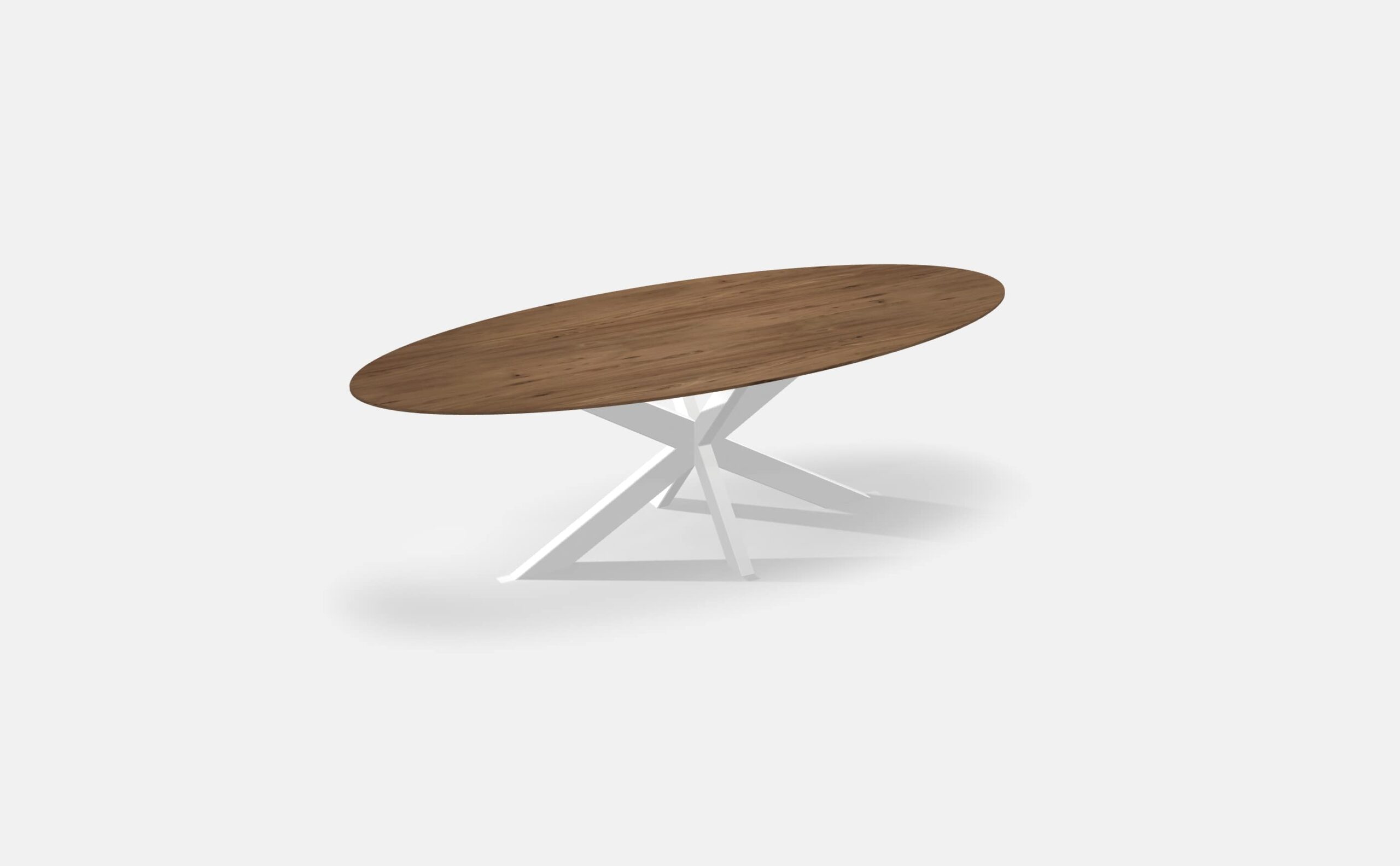 Eettafel Ovaal Noten Matrix Wit 240cm4