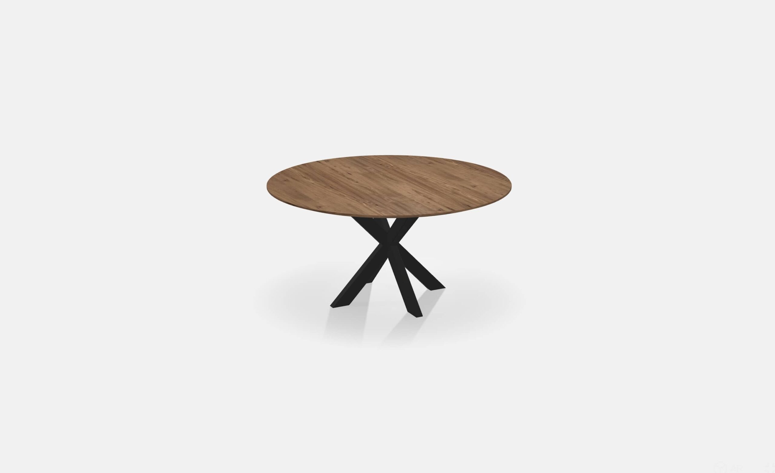 Eettafel Rond Noten Matrix 150cm4