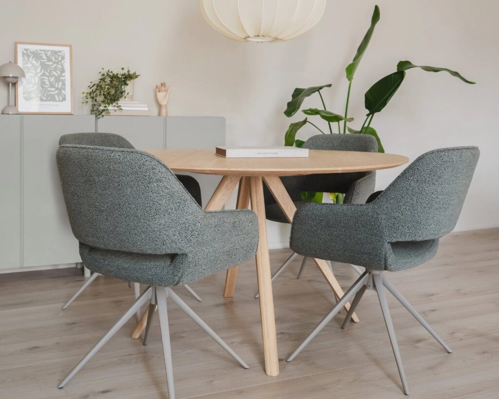 Jex eetkamerstoel spinpoot