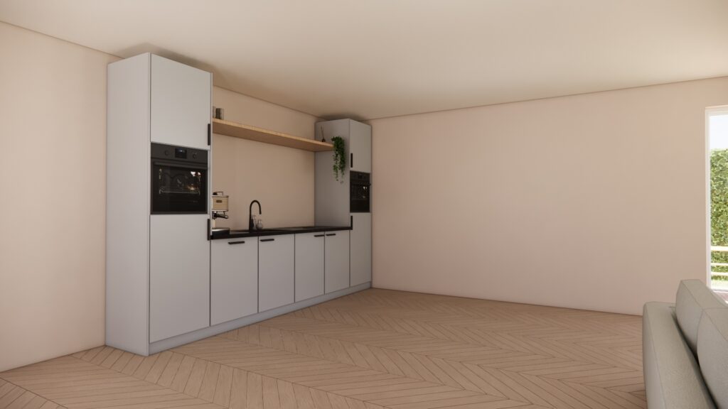 Rechte keuken | Lova Lavendel