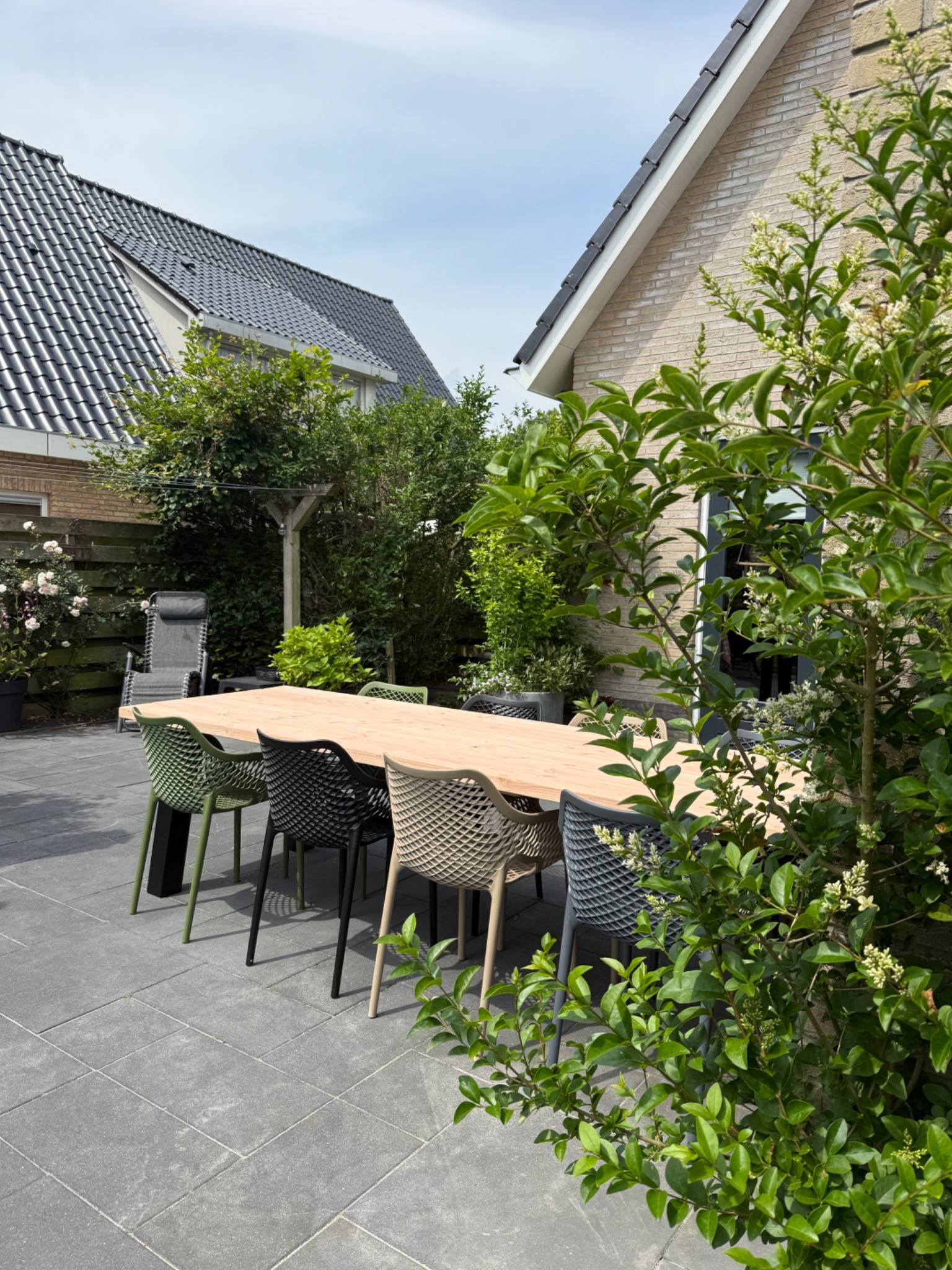 Tuintafel Douglas hout