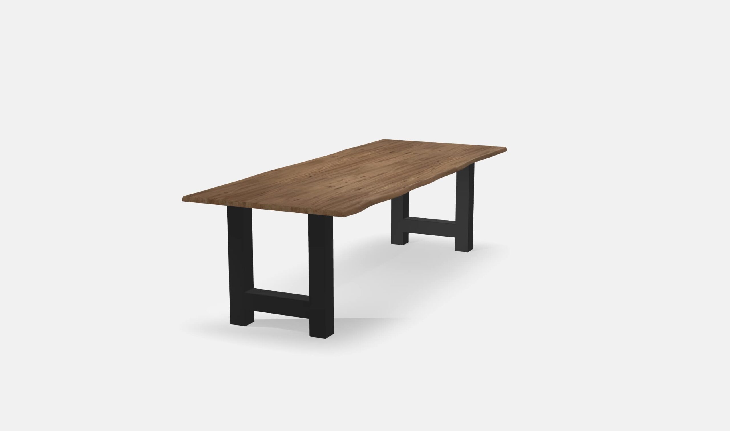 Eettafel Boomstam Noten H poten 260cm3