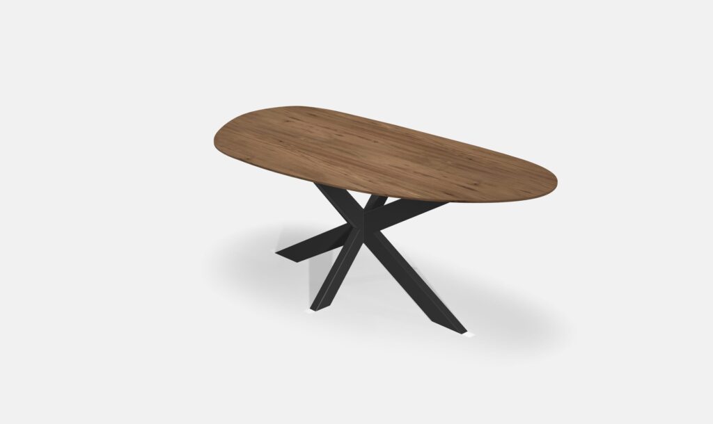 Eettafel Kiezel Noten Matrix 200cm3