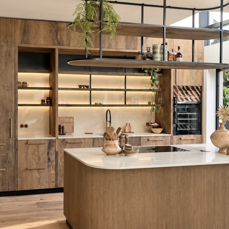 Landelijke keuken industrieel met kookeiland barnwood.jpg