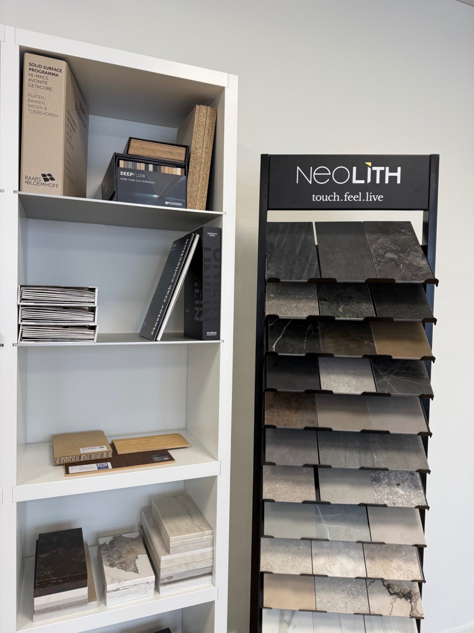 Showroom Hoogeveen kleurstalen