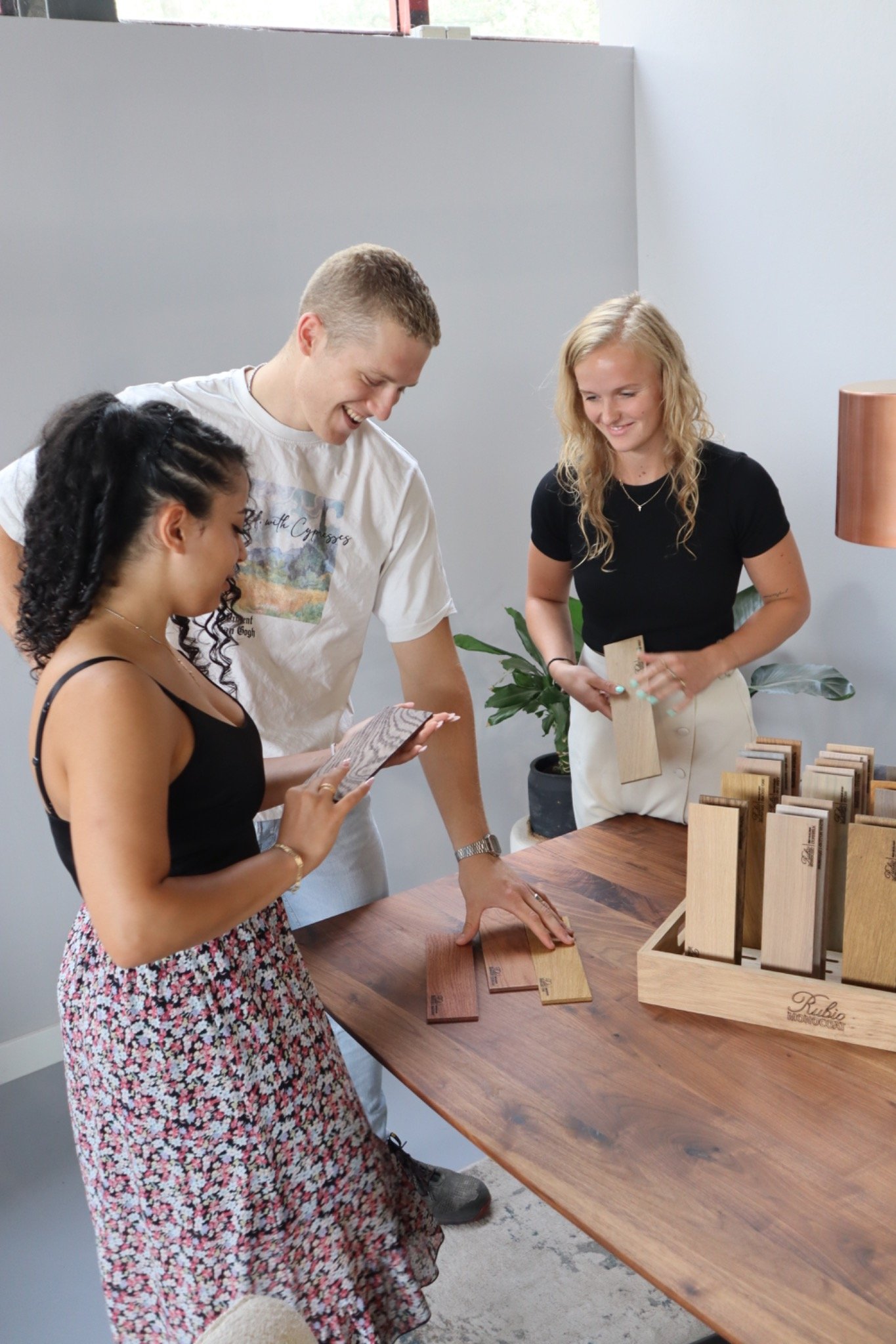 Showroom samenstellen