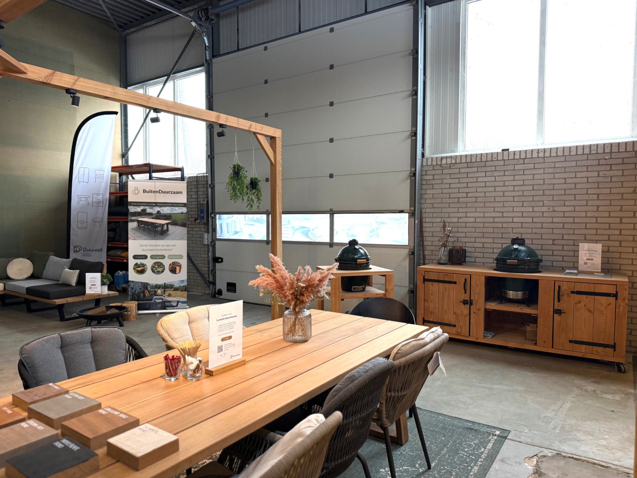 Showroom tuinmeubelen