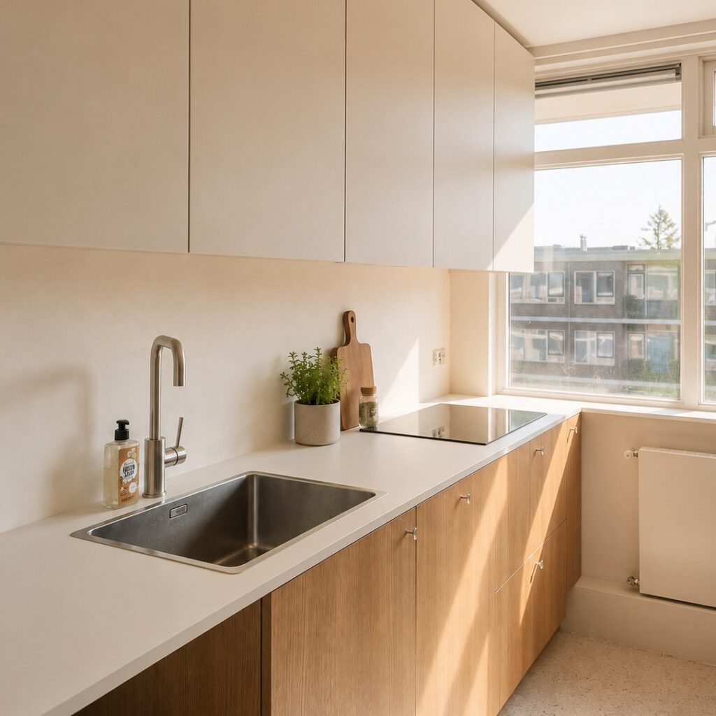 Ingebouwde keuken op maat in Groningen.
