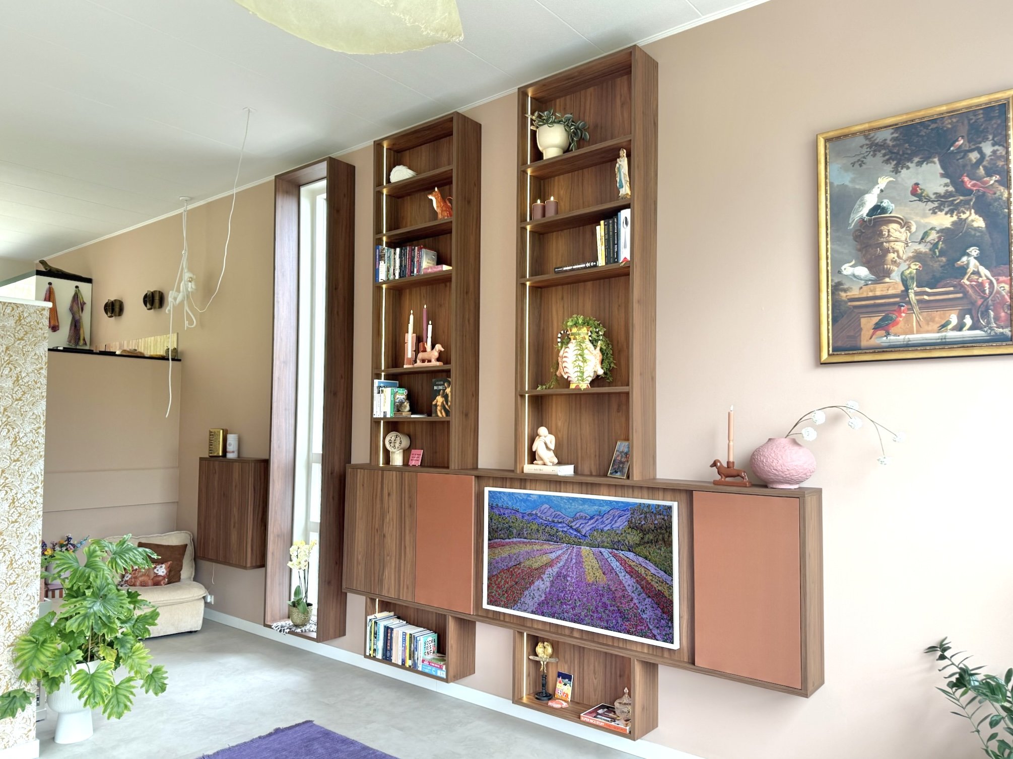 Tv meubel 3 meter hoog