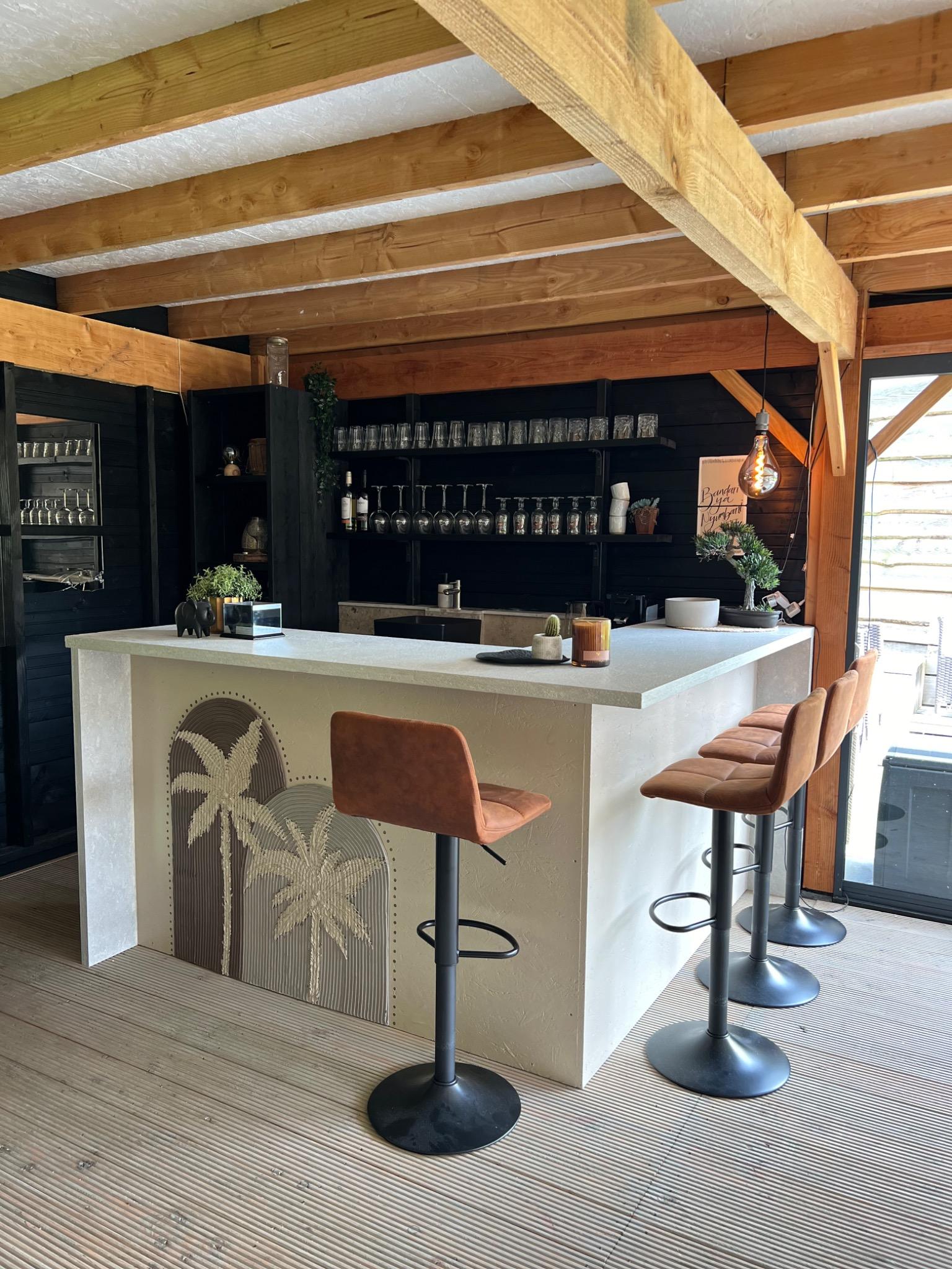 Tuininrichting Bar overkapping
