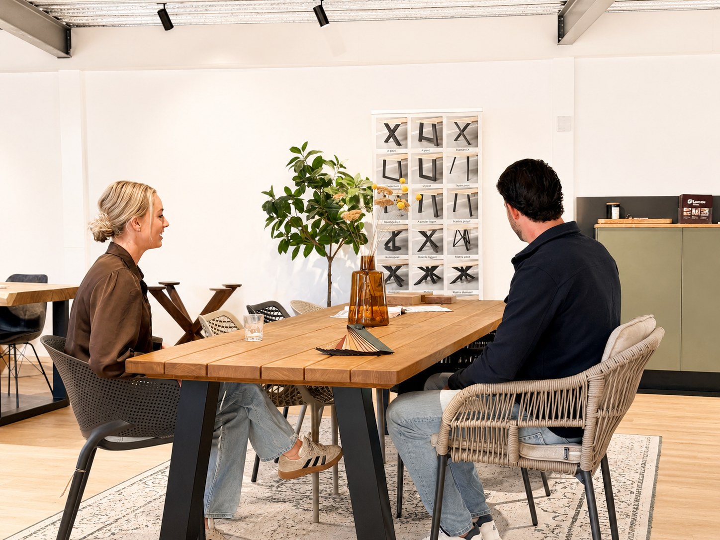 Tuintafel samenstellen