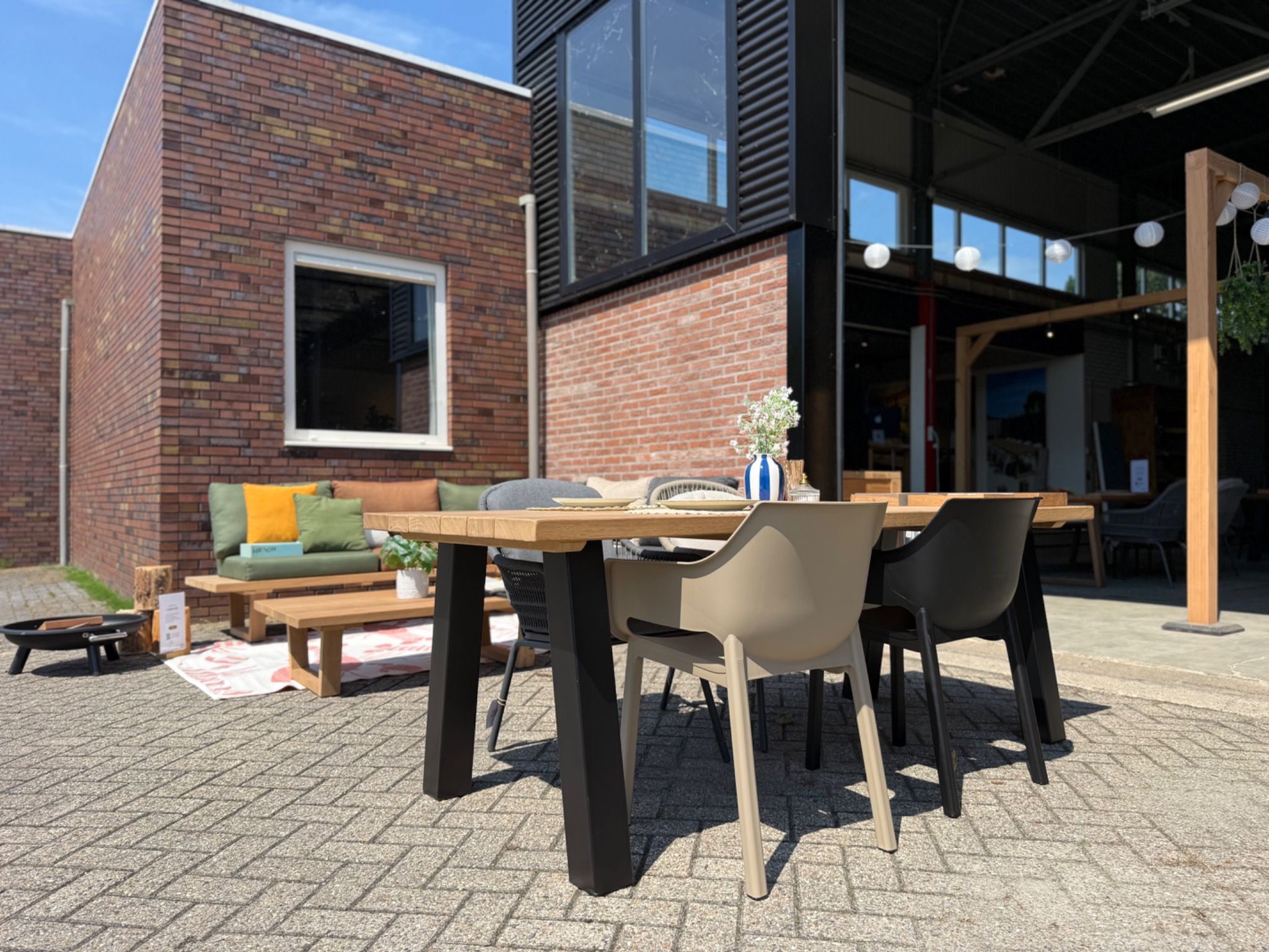 Tuinstoel Odon Zwart (2)
