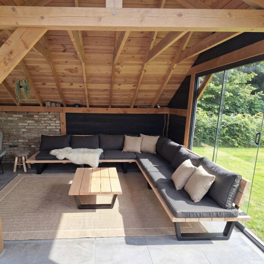 Loungebank Douglas 7 personen hoekbank Jade