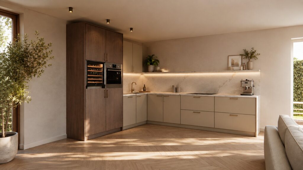Luxe keuken in L-vorm