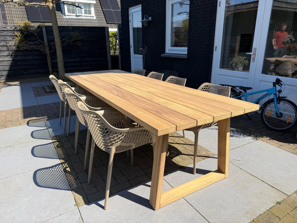 Tuinset 8 Personen | Iroko Rechthoekig - foto 2